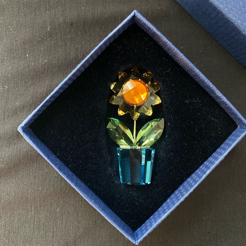 Swarovski retired sunflower